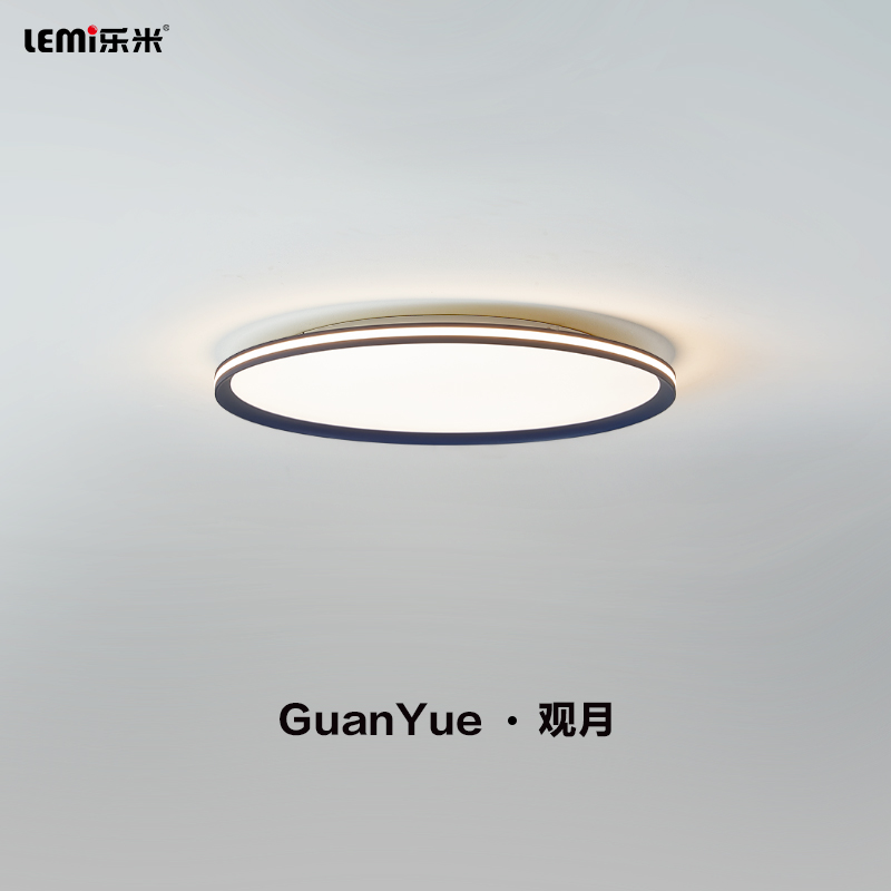 乐米观月系列吸顶灯蓝色